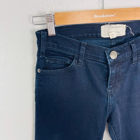 CURRENT/ELLIOT DARK NAVY BLUE SKNIYY JEANS - Picture 2 of 6